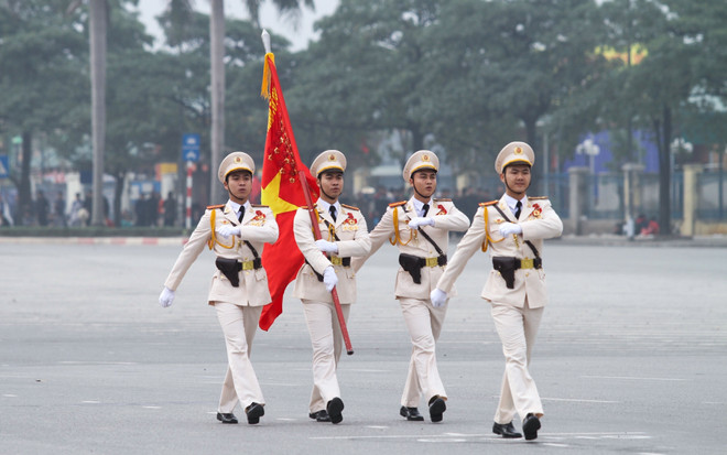 Bộ trưởng Trần Đại Quang phát lệnh xuất quân bảo vệ Đại hội Đảng ảnh 3