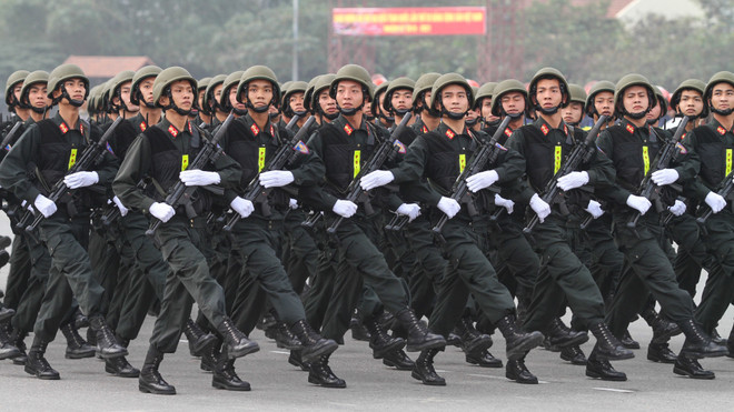 Bộ trưởng Trần Đại Quang phát lệnh xuất quân bảo vệ Đại hội Đảng ảnh 6