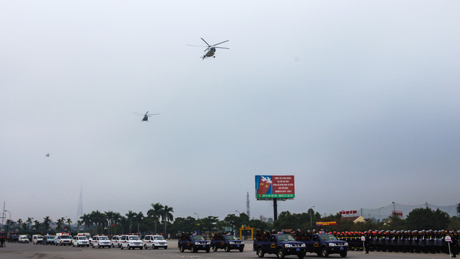 Bộ trưởng Trần Đại Quang phát lệnh xuất quân bảo vệ Đại hội Đảng ảnh 12