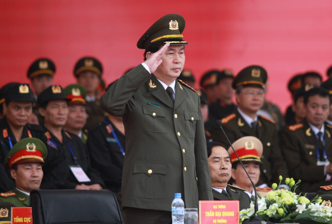 Bộ trưởng Trần Đại Quang phát lệnh xuất quân bảo vệ Đại hội Đảng ảnh 1