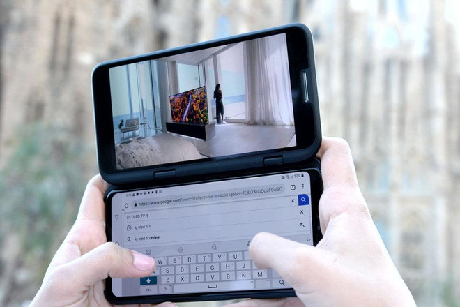 LG V50 ThinQ đã được giới thiệu từ đầu năm nhưng dự kiến cuối năm 2019 mới được ra mắt. (Ảnh: LG) Những mẫu điện thoại hàng đầu nào sẽ xuất hiện trong nửa cuối 2019? ảnh 6