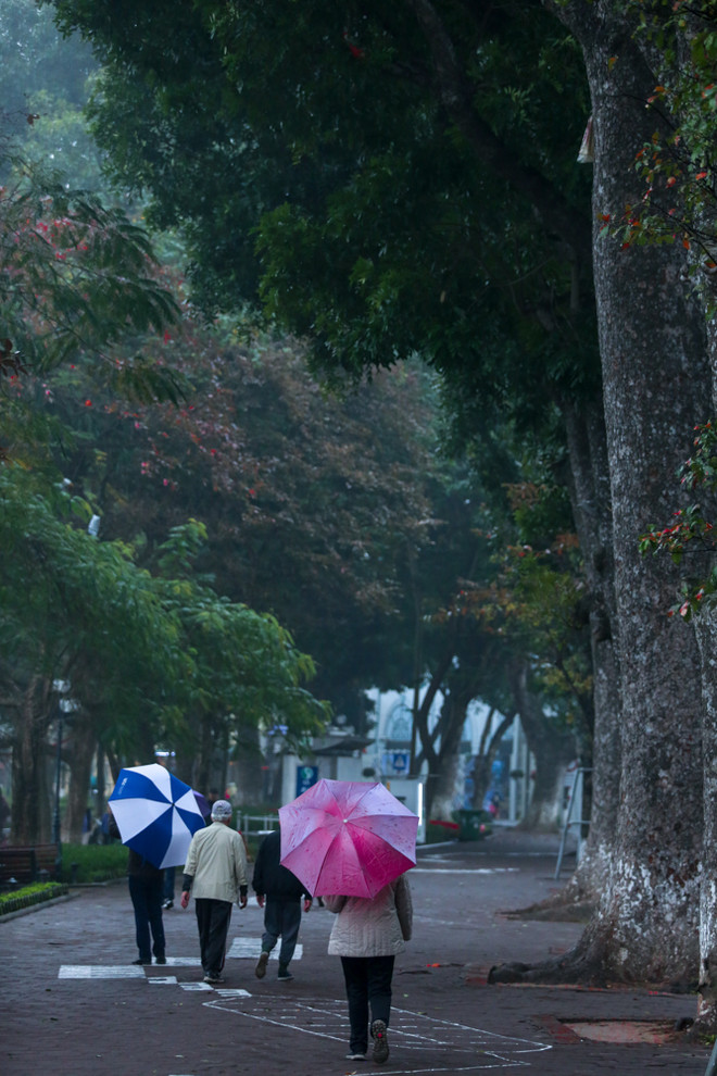 Có một Hà Nội yên bình, vắng lặng sáng mùng Một Tết ảnh 15