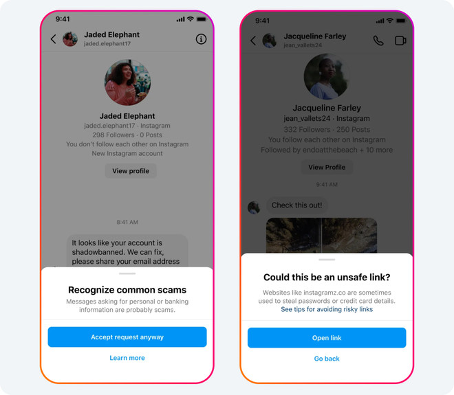 Các công cụ ngăn chặn lừa đảo trên Instagram - 2.jpg