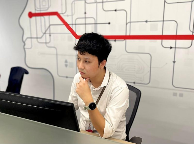 Nguyễn Hồng Đăng, chuyên gia của Trung tâm Không gian mạng Viettel. (Ảnh: Viettel) Chuyên gia AI Việt Nam giành Giải Nhất giải pháp phát hiện ung thư ảnh 1