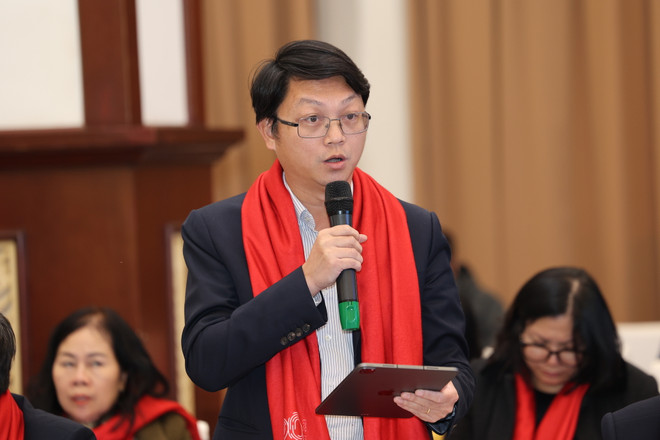 Ông Nguyễn Quốc Khánh - Phó trưởng Ban Công nghệ tập đoàn VNPT. (Ảnh: Minh Sơn/Vietnam+) son24314-1080.jpg