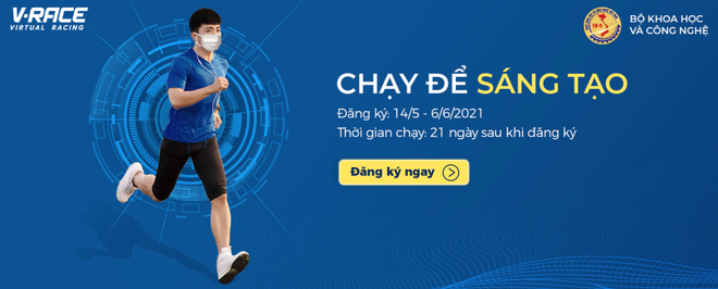 Bộ Khoa học Công nghệ khởi động Giải chạy ảo V-Race 'Chạy để sáng tạo' ảnh 1