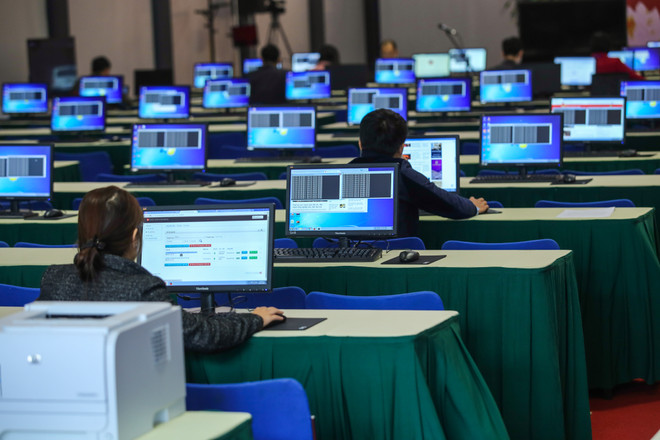 Cận cảnh Trung tâm báo chí cho 700 phóng viên đưa tin Đại hội Đảng XII ảnh 7