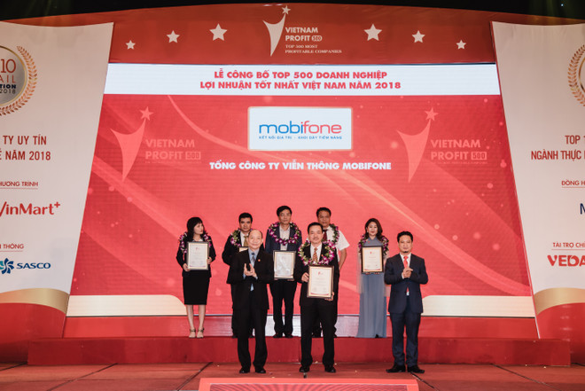 MobiFone tiếp tục lọt top 20 doanh nghiệp có lợi nhuận lớn nhất 2018 ảnh 1