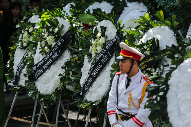 Xúc động phút tiễn đưa chiến sỹ Phòng cháy chữa cháy về Đất Mẹ ảnh 13