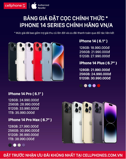Đại lý 'tung' hàng loạt khuyến mãi lớn cho khách đặt trước iPhone 14 ảnh 4