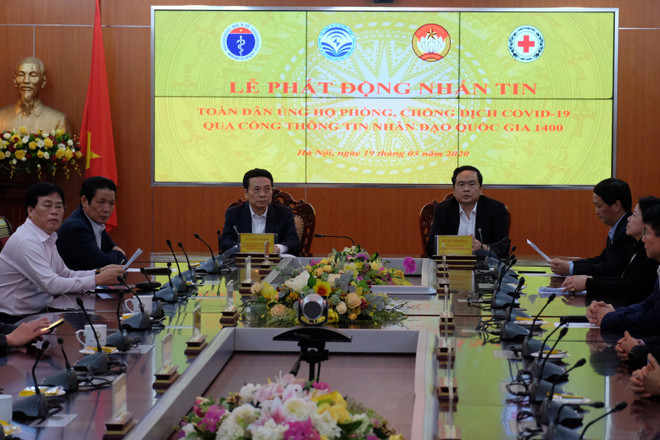 Phát động toàn dân nhắn tin ủng hộ công tác phòng, chống dịch COVID-19 ảnh 1