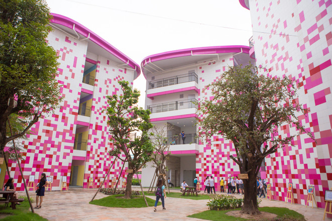 Cận cảnh ngôi trường học phí nửa tỷ đồng một năm ở Thủ đô ảnh 3