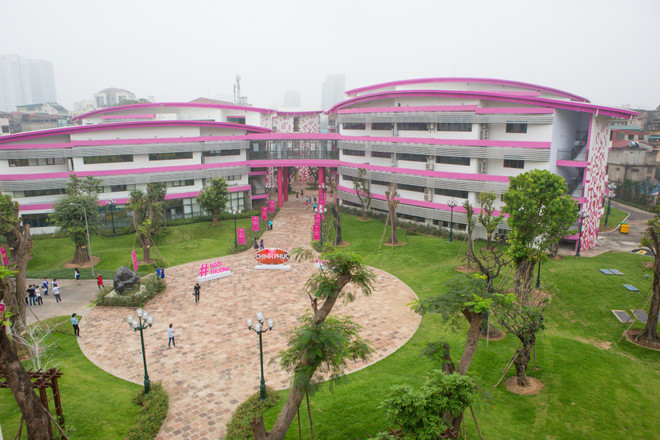 Cận cảnh ngôi trường học phí nửa tỷ đồng một năm ở Thủ đô ảnh 1