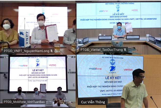 Các nhà mạng 'bắt tay' phối hợp thử nghiệm dùng chung mạng 5G ảnh 1