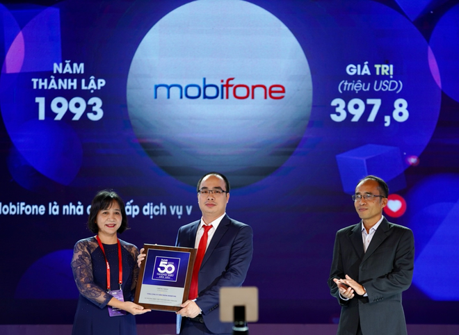 MobiFone được vinh danh top 6 thương hiệu dẫn đầu Việt Nam 2020 ảnh 1