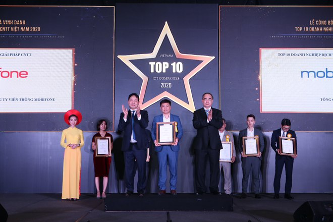 MobiFone nhận cú đúp giải thưởng Doanh nghiệp Công nghệ thông tin 2020 ảnh 2