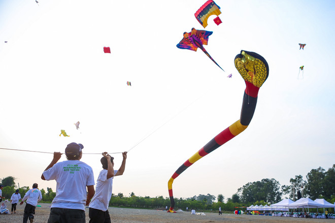 Chiêm ngưỡng dàn diều “độc nhất vô nhị” bay ngợp trời Thủ đô ảnh 14