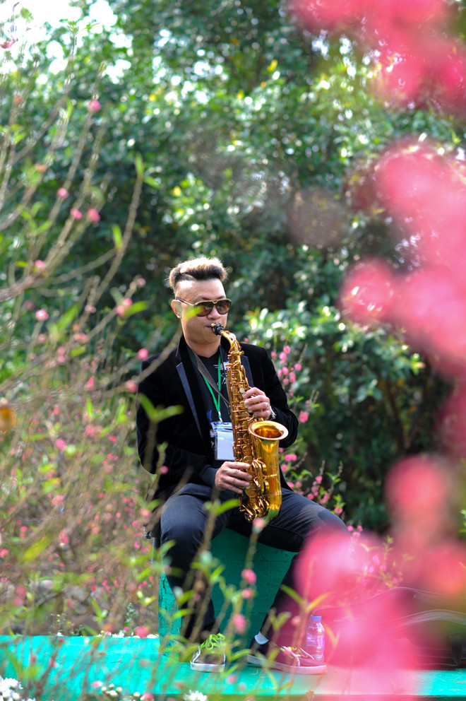 Người dân Thủ đô thích thú với lễ hội hoa xuân lớn nhất Tết 2017 ảnh 9