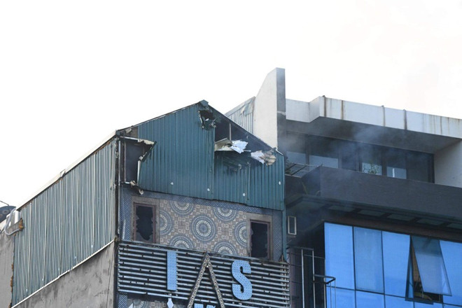 Cháy quán karaoke ở Hà Nội, 3 chiến sỹ cảnh sát PCCC hy sinh ảnh 2