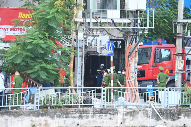Cháy quán karaoke ở Hà Nội, 3 chiến sỹ cảnh sát PCCC hy sinh ảnh 1