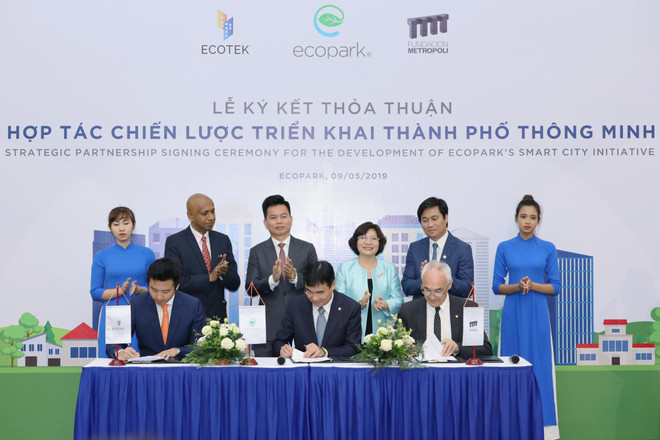 Ecopark chọn đối tác tư vấn phát triển thành phố thông minh ảnh 1