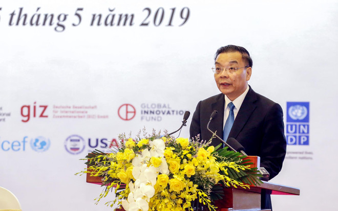 Bộ trưởng Bộ Khoa học và Công nghệ Chu Ngọc Anh phát biểu tại Hội nghị. (Ảnh: Minh Sơn/Vietnam+) Đầu tư vào khoa học, công nghệ sẽ đưa Việt Nam thành 'con hổ châu Á' ảnh 2