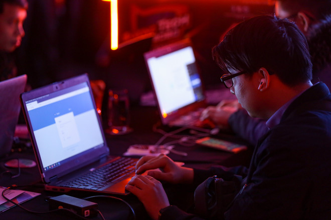 Ảnh minh họa. (Ảnh: Minh Sơn/Vietnam+) vnp_hacker 1.jpg