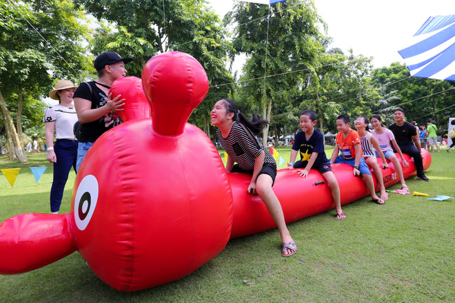 Lễ hội Xứ sở khổng lồ chinh phục thiếu nhi Thủ đô dịp lễ 2/9 ảnh 9