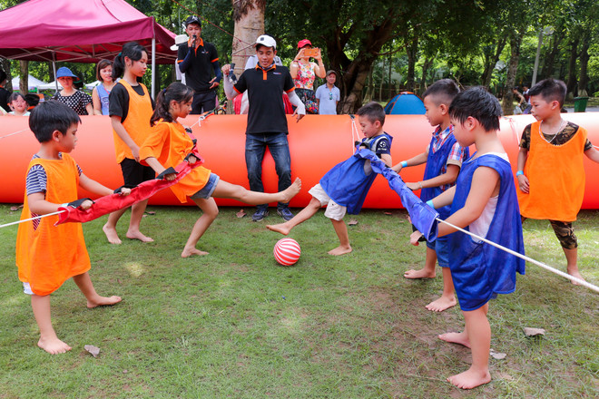 Lễ hội Xứ sở khổng lồ chinh phục thiếu nhi Thủ đô dịp lễ 2/9 ảnh 10