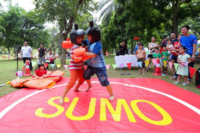 Lễ hội Xứ sở khổng lồ chinh phục thiếu nhi Thủ đô dịp lễ 2/9 ảnh 7