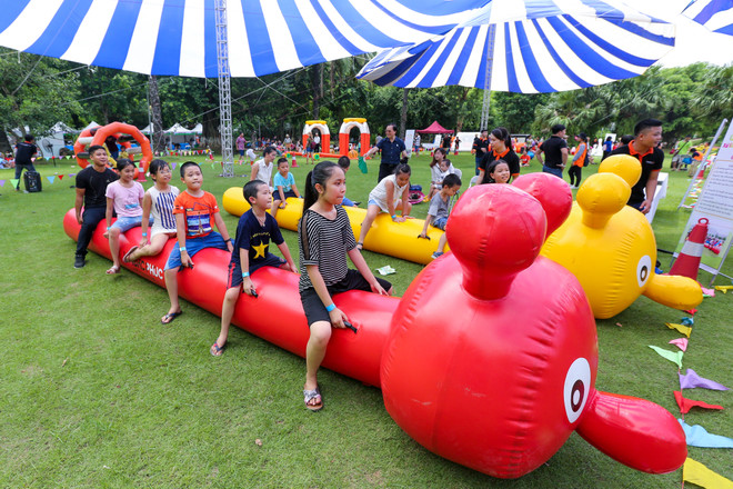 Lễ hội Xứ sở khổng lồ chinh phục thiếu nhi Thủ đô dịp lễ 2/9 ảnh 1