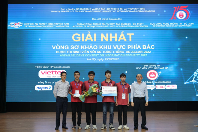 Học viện Kỹ thuật mật mã giành vé tham dự Cyber SEA GAME tại Thái Lan ảnh 1