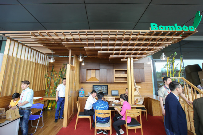 Sập gỗ Cẩm lai gần 4 tỷ đồng ở triển lãm Vietbuild Hà Nội 2018 ảnh 14