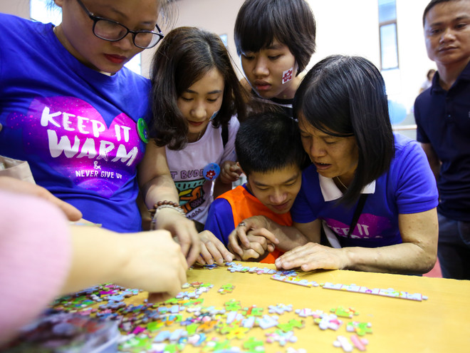 Những khoảnh khắc đáng nhớ trong ngày hội thể thao dành cho trẻ tự kỷ ảnh 8