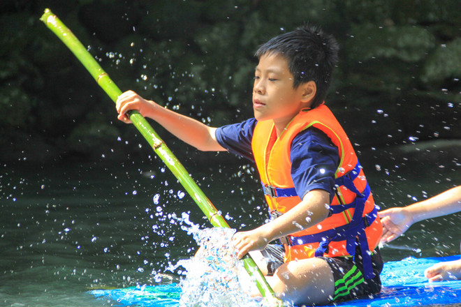 Một ngày vào vai làm lính cứu hỏa của các em nhỏ Thủ đô ảnh 15