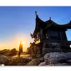 Trên đỉnh chùa Đồng, Yên Tử. (Ảnh: TTXVN phát)