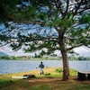 Biển hồ Pleiku, Gia Lai. (Ảnh: Vương Công Nam/Vietnam+)