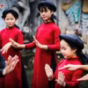 Hát Xoan làng cổ được trao truyền cho thế hệ trẻ. (Ảnh: Vietnam+)