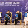 Dàn huấn luyện viên của cuộc thi Thiết kế Trang phục Văn hóa Dân tộc. (Ảnh: BTC)
