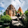 Tháp Bà Ponagar 2, Khánh Hòa. (Ảnh: Vương Nam/Vietnam+)
