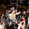Tối qua (14/11), Hoa hậu Thanh Thủy đã lên đường trở lại Nhật Bản để đồng hành cùng các thí sinh Miss International 2025. (Ảnh: CTV/Vietnam+)