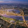 Hà Nội lên kế hoạch phát triển du lịch đường sông giai đoạn 2026-2030, nhằm đồng hành với giai đoạn mới của Quy hoạch Thủ đô, quy hoạch trục đại lộ cảnh quan sông Hồng. (Ảnh phối cảnh: Phan Phương/TTXVN)