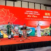 Biểu diễn nghệ thuật truyền thống mang đậm sắc màu văn hóa Việt tại Bắc Kinh, Trung Quốc. (Ảnh: Cục Du lịch Quốc gia)