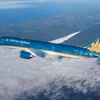 Máy bay của Hãng hàng không Vietnam Airlines đi châu Âu. (Ảnh minh họa: PV/Vietnam+)