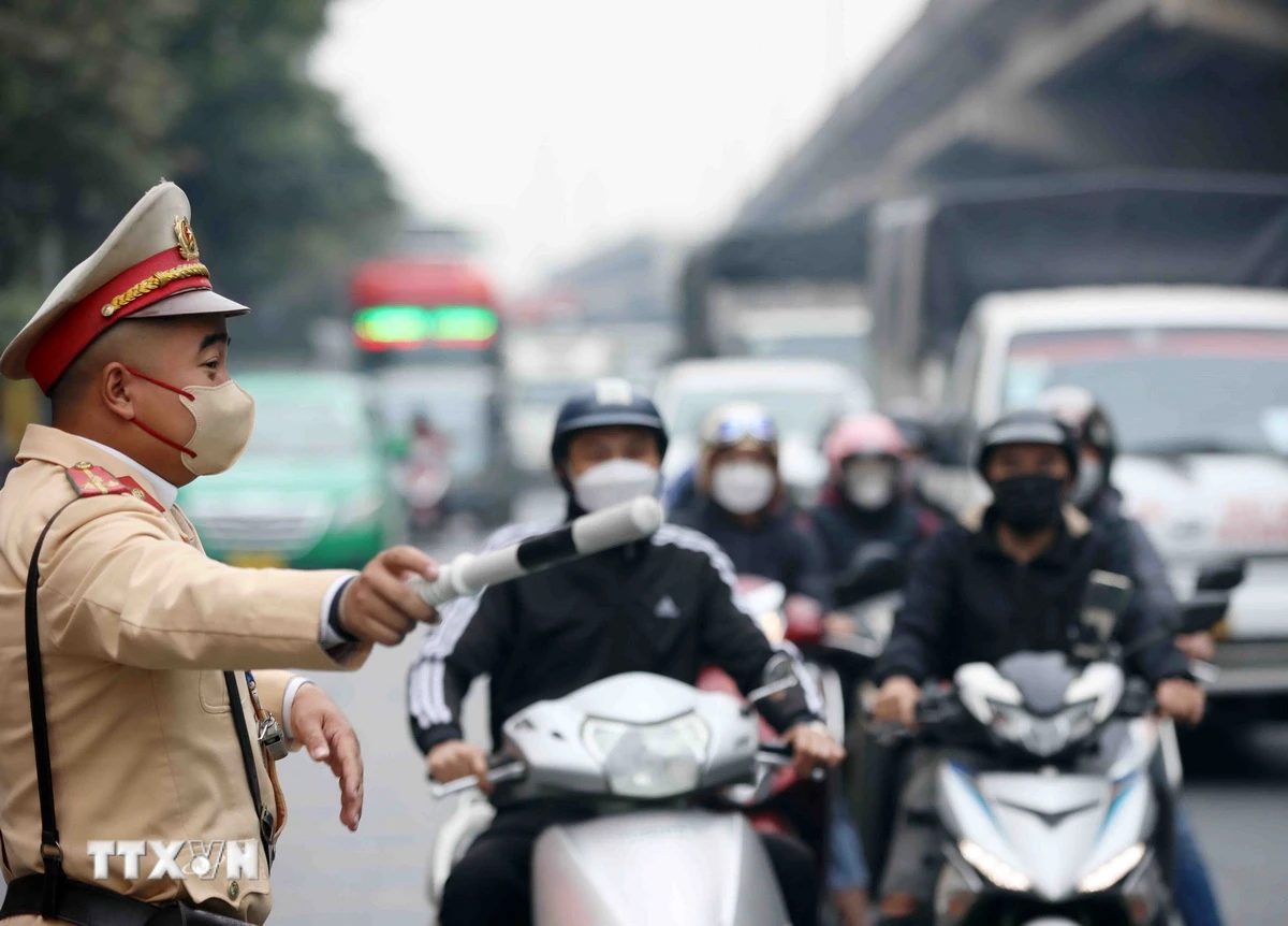 Hà Nội triển khai nhiều phương án điều tiết giao thông phù hợp trong ngày bầu cử