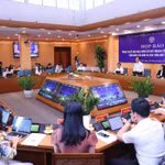 Họp báo thông tin về hội nghị công bố quy hoạch tổng thể Thủ đô Hà Nội tầm nhìn 100 năm và xúc tiến đầu tư năm 2026. (Ảnh: Vũ Quang/TTXVN)