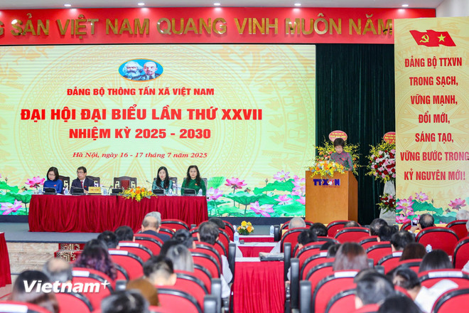 Toàn cảnh đại hội. (Ảnh: Hoài Nam/Vietnam+) vnp-8.jpg