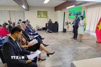 Hội thảo “Cơ hội phát triển Chuỗi giá trị nông nghiệp thông minh Việt Nam-Brazil." (Ảnh: Đại sứ quán Việt Nam tại Brazil/TTXVN phát)