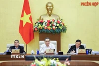 Chủ tịch Quốc hội Trần Thanh Mẫn phát biểu. (Ảnh: Doãn Tấn/TTXVN)