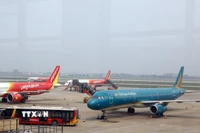 Máy bay tại Sân bay Nội Bài. (Ảnh minh họa. Nguồn: TTXVN)